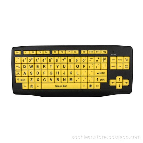 High Visibility Keys keyboard